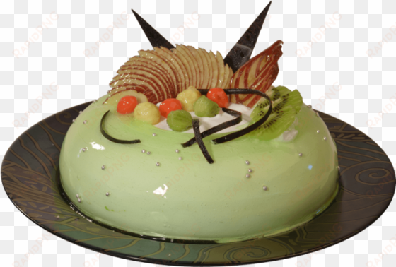 mix fruit cake - kiwi fruit cake png