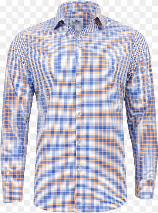 mizzen main charleston orange/cobalt crosshatch button - men's mizzen+ main | leeward | charleston | cobalt