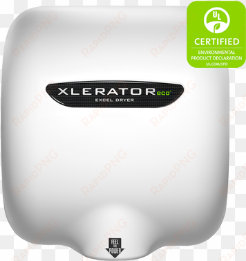 model xl bw eco white thermoset cover - xlerator hand dryer eco