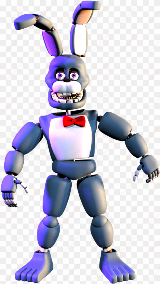 modelun-nightmare bonnie - fnaf un nightmare bonnie