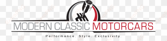modern classic motorcars logo - modern classic logo