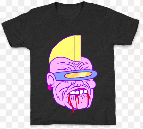 mohawk cyberpunk kids t-shirt - t-shirt