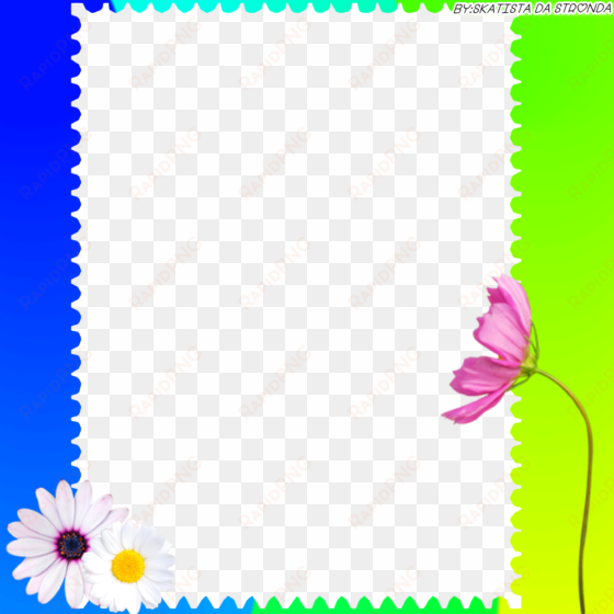 moldura verde de flores - tarjetas de amor y amistad