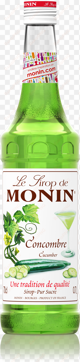 monin cucumber syrup, 700ml