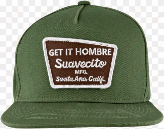 monument green snapback cap - baseball cap
