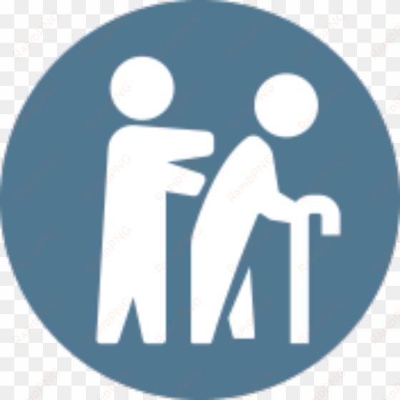 more aged care services - old age care logo