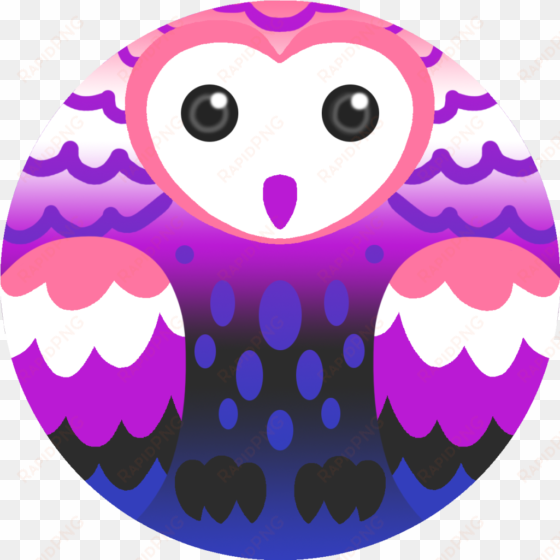 “more pride owls~ from top to bottom - illustration