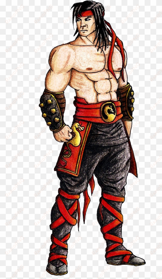 mortal kombat liu kang png file - liu kang mortal kombat cartoon