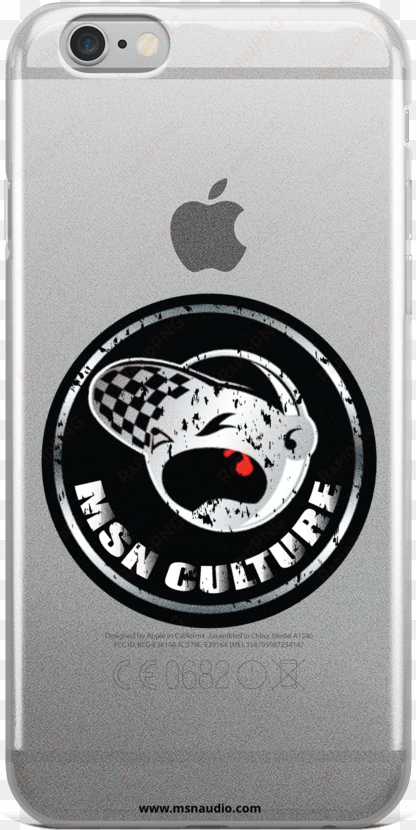 msn culture logo iphone case - iphone 7 clear case ultra thin tpu cover protective