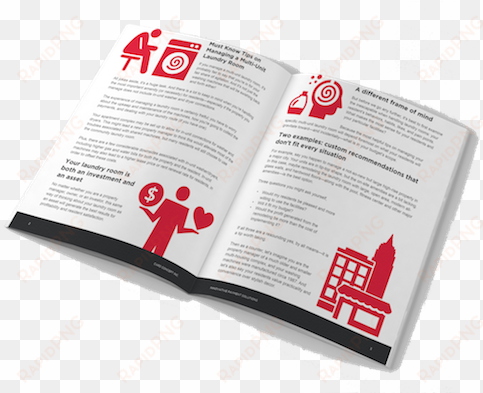 multi-housing unit laundry room whitepaper icon - magazine