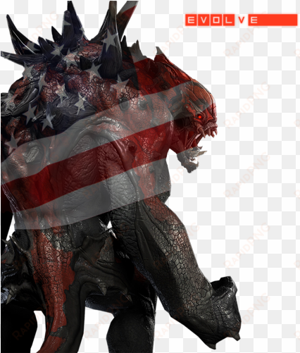 murica - evolve goliath magma skin