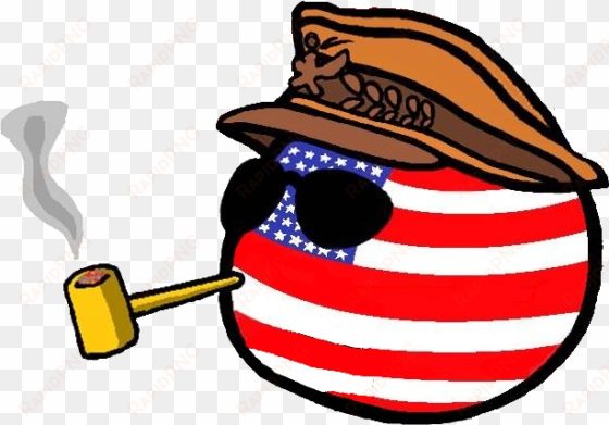 murica png - americaball polandball