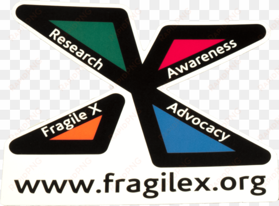 national fragile x foundation car magnet - car