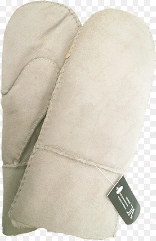 natures collection merino-lamb "kristie" pair of mittens - leather