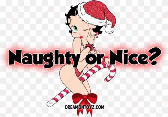 naughty or nice more betty boop images http - cartoon