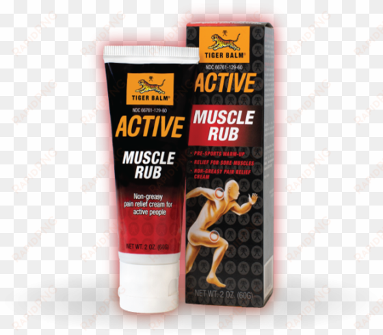 new rub - icon - tiger balm muscle rub