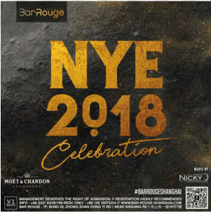 new year's eve celebration at bar rouge - jaipur