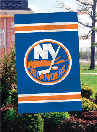 new york islanders applique banner flag - new york islanders