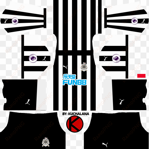 newcastle united fc kits 2017/2018 - kit bayer leverkusen dream league soccer