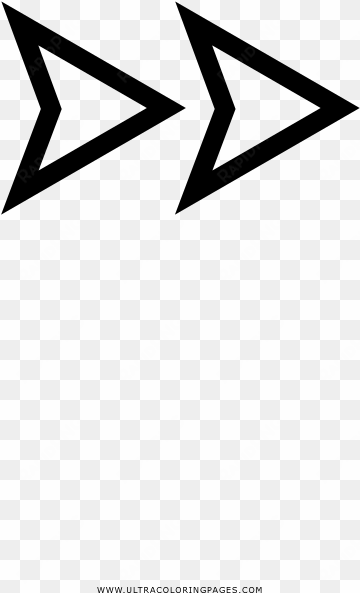 next arrow coloring page - triangle