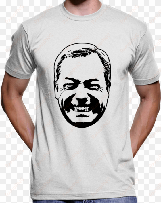 nigel farage laughing brexit ukip t-shirt / hoodie - free tommy robinson t shirts