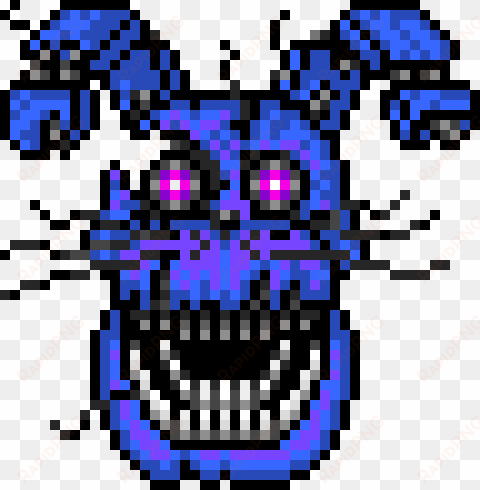 nightmare bonnie - nightmare bonnie pixel art