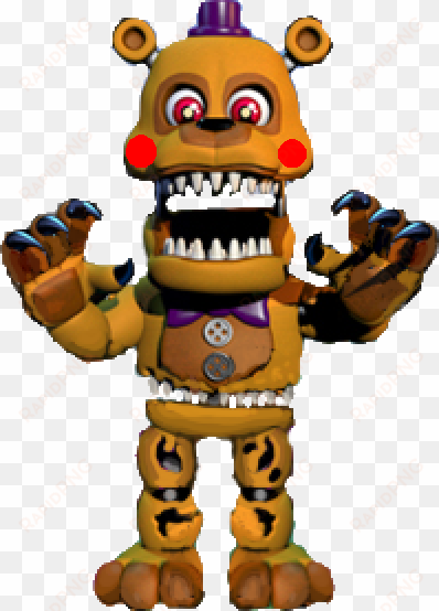 nightmare toy fredbear - five nights at freddy's world fredbear