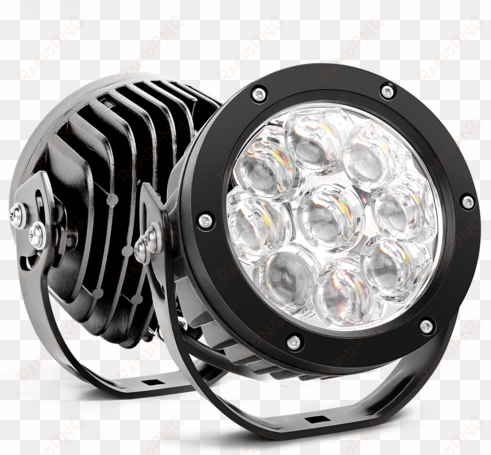 nilight 2pcs 7 inch round 27w spot led work light 5d - light