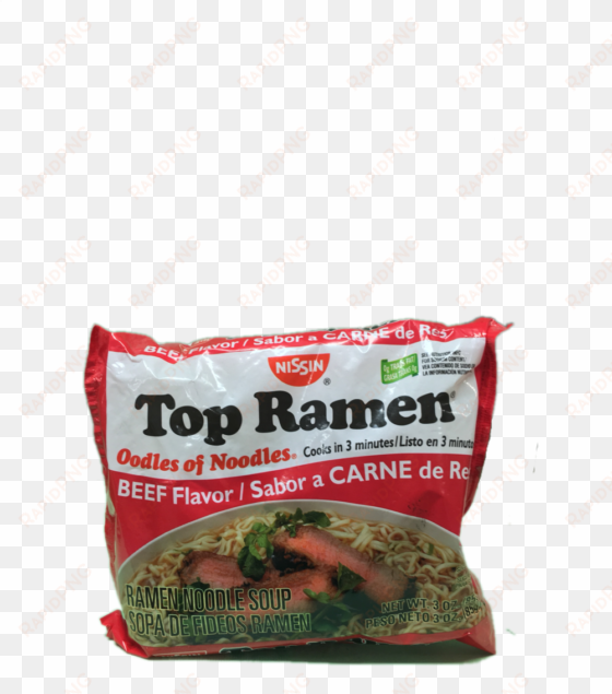 nissin top ramen beef flavored 3 oz