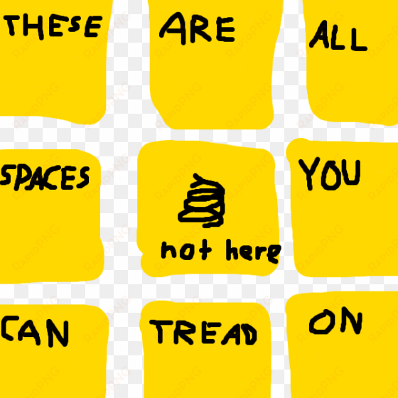no steppygadsden flag/not you - parallel