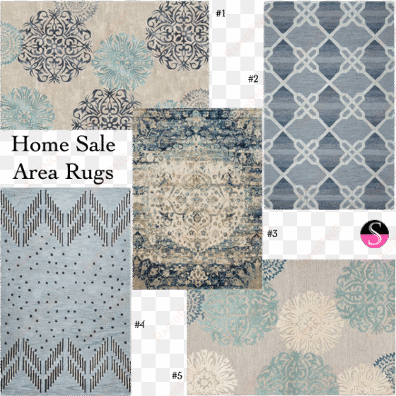 nsale 2016 home area rugs - lone star western decor anastasia blue ivory rug -