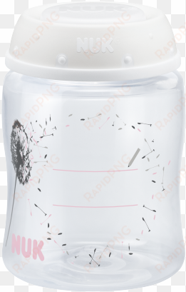 nuk breast milk containers, 4pk - water bottle