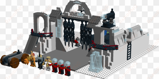 ogel's ice mountain base - ruins