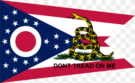 ohio - gadsden - t tread on me flag