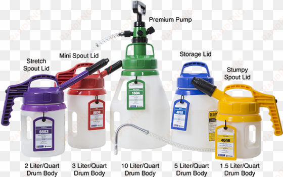oil storage and transfer container kits - oil safe containers
