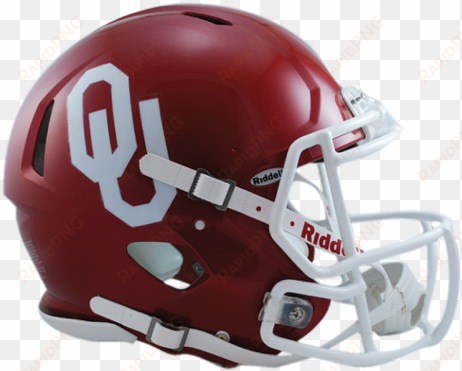 oklahoma sooners riddell speed football helmet - ou football helmet