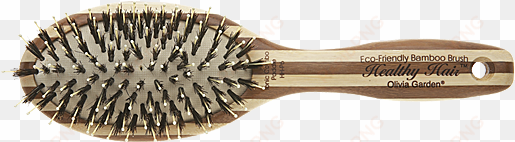 olivia garden healthy hair eco friendly bamboo brush - olivia garden ionic combo