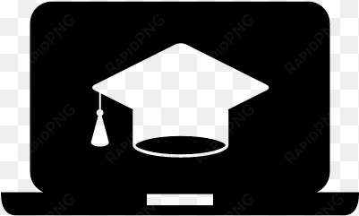 online graduation vector - internet