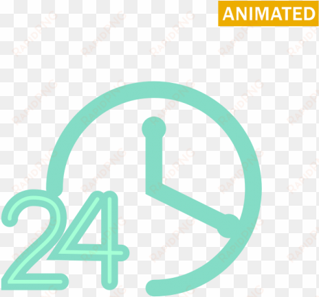 open 24 hours - buka 24 jam logo png