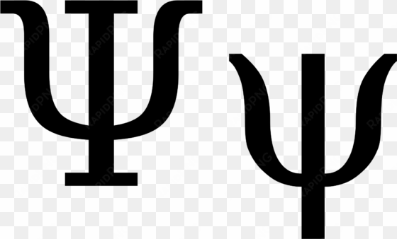 open - psi greek letter