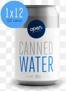 open water - cans - caffeinated drink