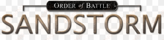 order of battle - order of battle sandstorm
