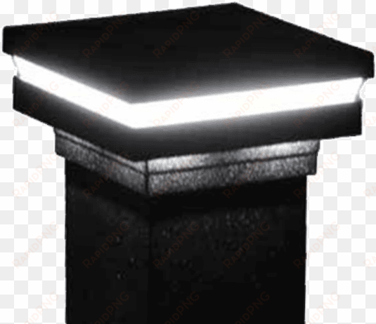 ornamental low voltage combo post cap light - low voltage