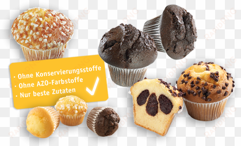 our wide product range varies from mini to xxl sizes - muffin