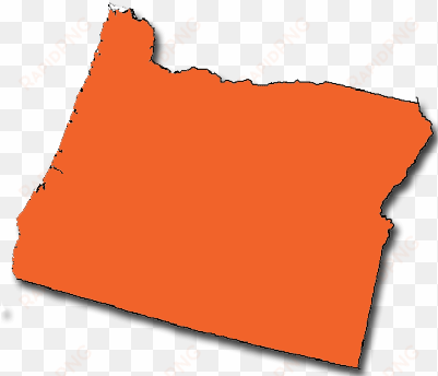 outline of state of oregon - oregon