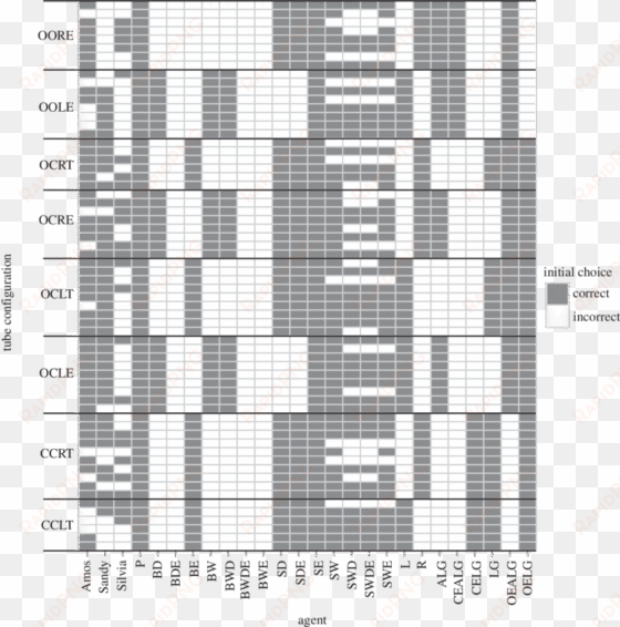 output grid comparing correct or incorrect initial - palacio de la moneda