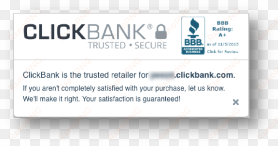 overall i think clickbank is now moving in the right - better business bureau