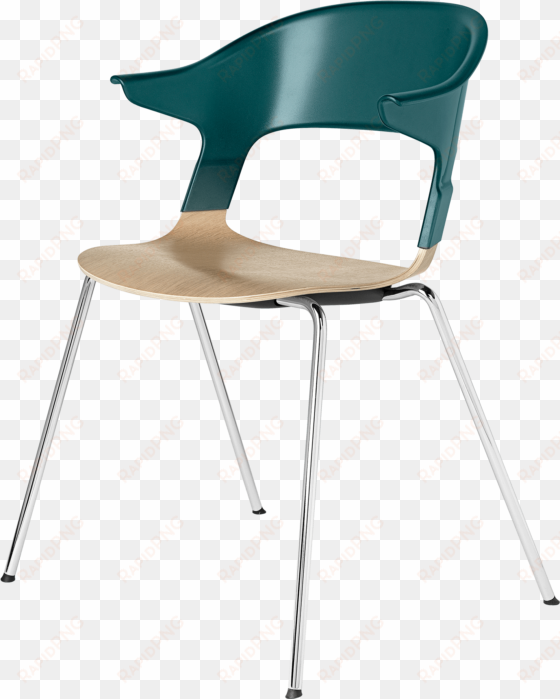 pair chair with arms green oak - fritz hansen pair armchair