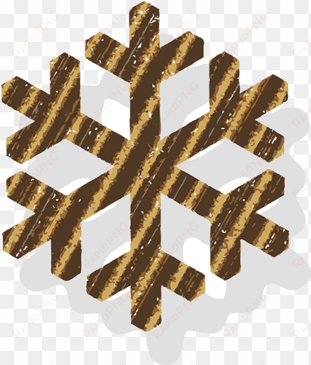 paper snowflake - vector graphics