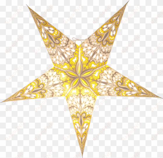 paper star bright - star paperstar colour box, gold